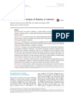 An Epidemiologic Analysis of Diabetes in Colombia