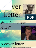 Cover Letter