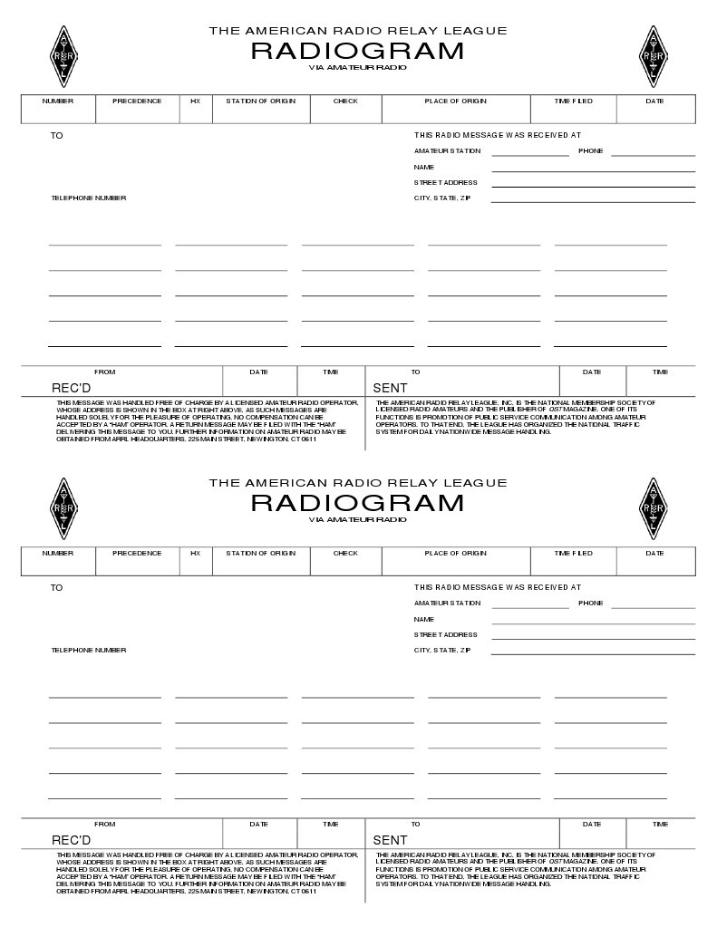 Radiogram | PDF | Mass Media | Telecommunications Engineering