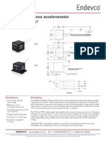 Model 770A - 770F: Variable Capacitance Accelerometer