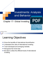 Investments: Analysis and Behavior: Chapter 17-Global Investing