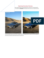 Simple Image Retouching in Photoshop