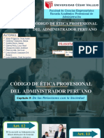 Código de Ética Profesional Del Admistrador Peruano - Grupo 4
