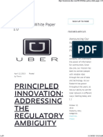Uber Policy Whitepaper