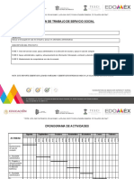 Plan de Trabajo y Cronograma de Actividades