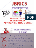 An Assessment Tool: Presented M.Srinivasan PGT (Maths), Ziet, Mumbai
