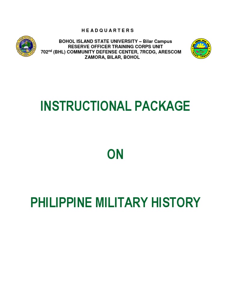 Philippine Military History Overview | PDF | Benigno Aquino Iii | Juan ...
