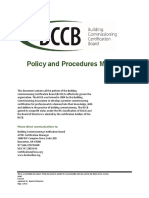 Policy and Procedures Manual: Please Direct Communications To