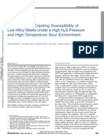 Environmental Cracking Susceptibility