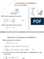 Symmetry of Compliance and Stiffness: Let A Composite Be Under A Stress Condition As Shown Below: 2