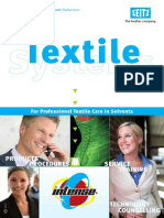 Textile: For Professional Textile Care in Solvents