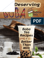 Sip-Deserving Boba Bubble Tea - Boba Tea Recipes Better Than Milk (BooxRack) PDF
