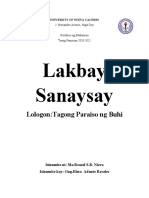 LAKBAY-SANAYSAY
