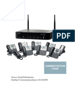Cisco Small Business Unified Communications UC320W: Administration Guide
