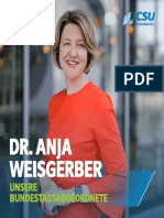 Dr. Anja Weisgerber - Unsere Bundestagsabgeordnete