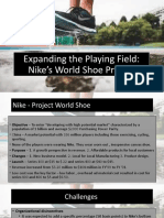 Expanding The Playing Field: Nike's World Shoe Project