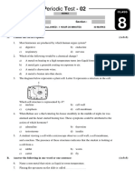 GR VIII - Science - Periodic Test - 02