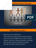 Managing Diversity in Groups