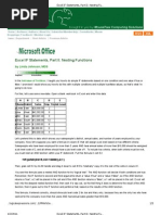 Excel IF Statements, Part II_ Nesting Functions