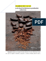 Modificări În Compoziţia Chimică A Boabelor de Cacao În Timpul Fermentării Şi Uscării