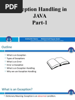 ExceptionHandling Part-1 (Week 4-1)