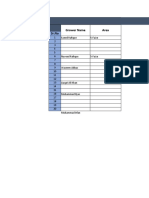 Field Survey Report: Grower Name Area SR - No