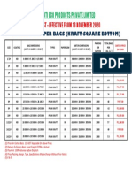 80GSM Sos Paper Bags Price List From 13 Nov 2020