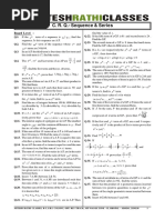 C. R. Q.-Sequence & Series: F HG I KJ