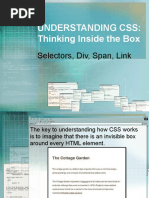 Lesson 2 CSS Selectors Div Span and Link