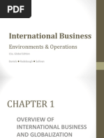 International Business: Environments & Operations