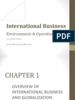 International Business: Environments & Operations