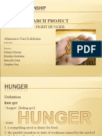 Group Research Project: Social Action: Fight Hunger