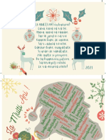 Green and Beige Festive Christmas Party Invitation