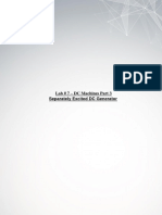Lab # 7 - DC Machines Part 3 Separately Excited DC Generator