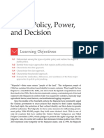 Public Policy, Power, and Decision: %JCRVGT