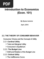 Introduction To Economics (Econ. 101)