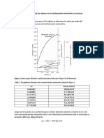 Efecto del porcentaje de carbono en la transformación martensítica y su dureza