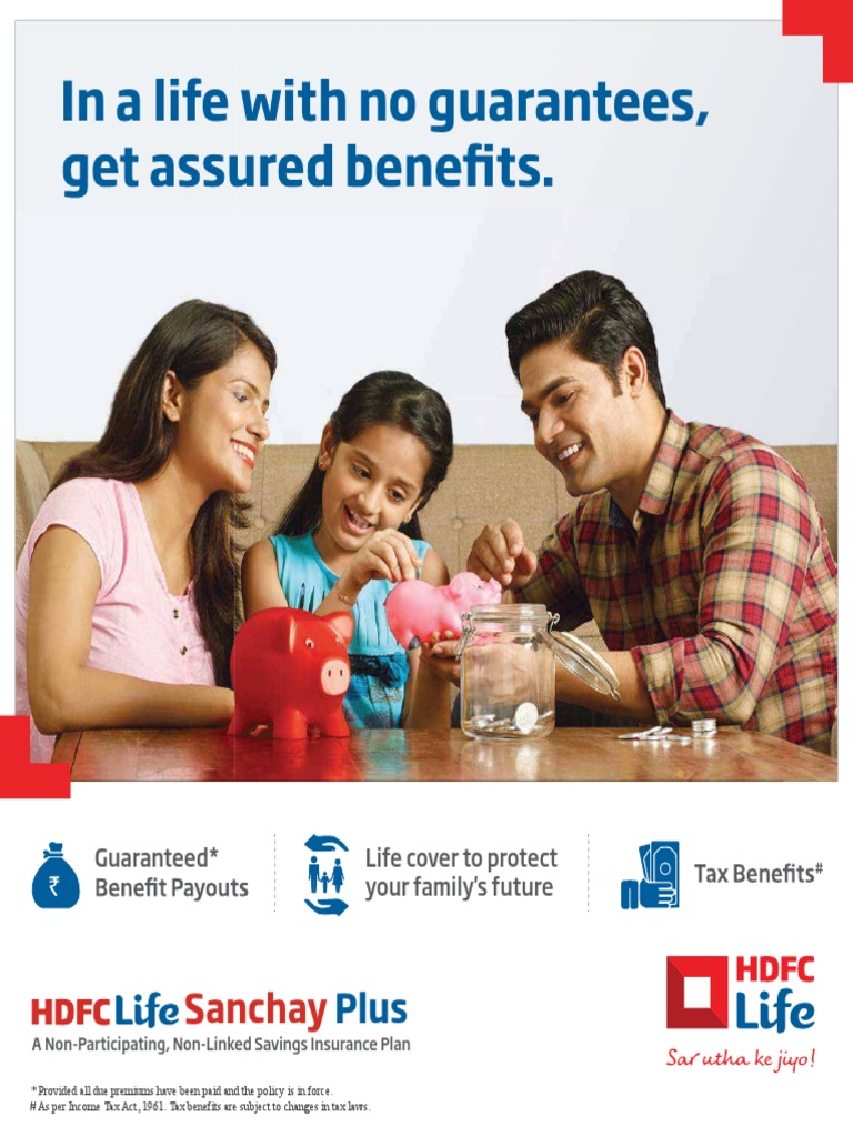 HDFC Life Trad Combo Brochure PDF Present Value Life Insurance