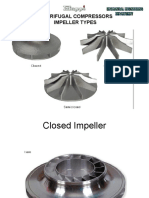 Centrifugal Compressors Impeller Types