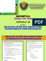 ARITMÉTICA 4TO. PRIM CAP.26. 25 Nov