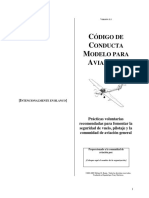 Código de Conducta Modelo para Los Pilotos Aviadores