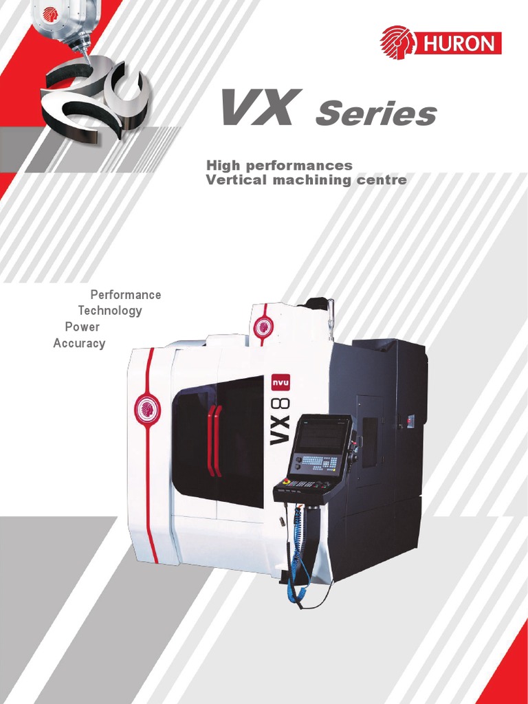 VX Series Vertical Machining Centres UK | PDF | Machining | Mechanical ...