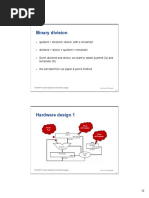 Binary Division: 64-Bit Shift Register 64-Bit ALU 32-Bit Shift Register