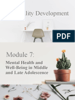 Personality Development Module 7
