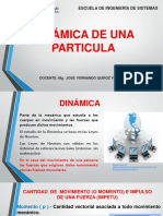 DINAMICA  DE UNA PARTICULA