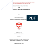 Numerical Modeling Framework FOR Soil-Geosynthetics Interaction Problems