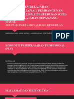 Aktiviti 4 - Komuniti Pembelajaran Profesional (PLC), Pembangunan Profesionalisme