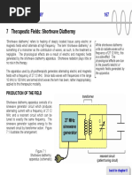 7 Therapeutic Fields: Shortwave Diathermy