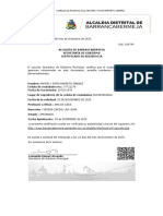 Certificado de Residencia SR (A) - MAYERLY SOFIA BARRETO JIMENEZ