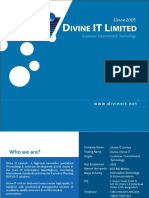 Company Profile of Divine IT Limited